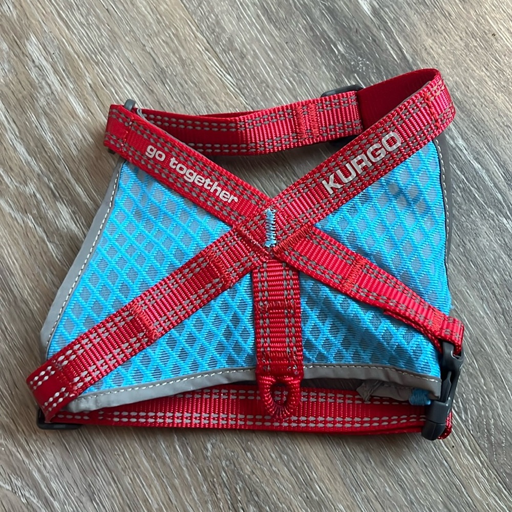 Kurgo Red and Blue Dog Harness